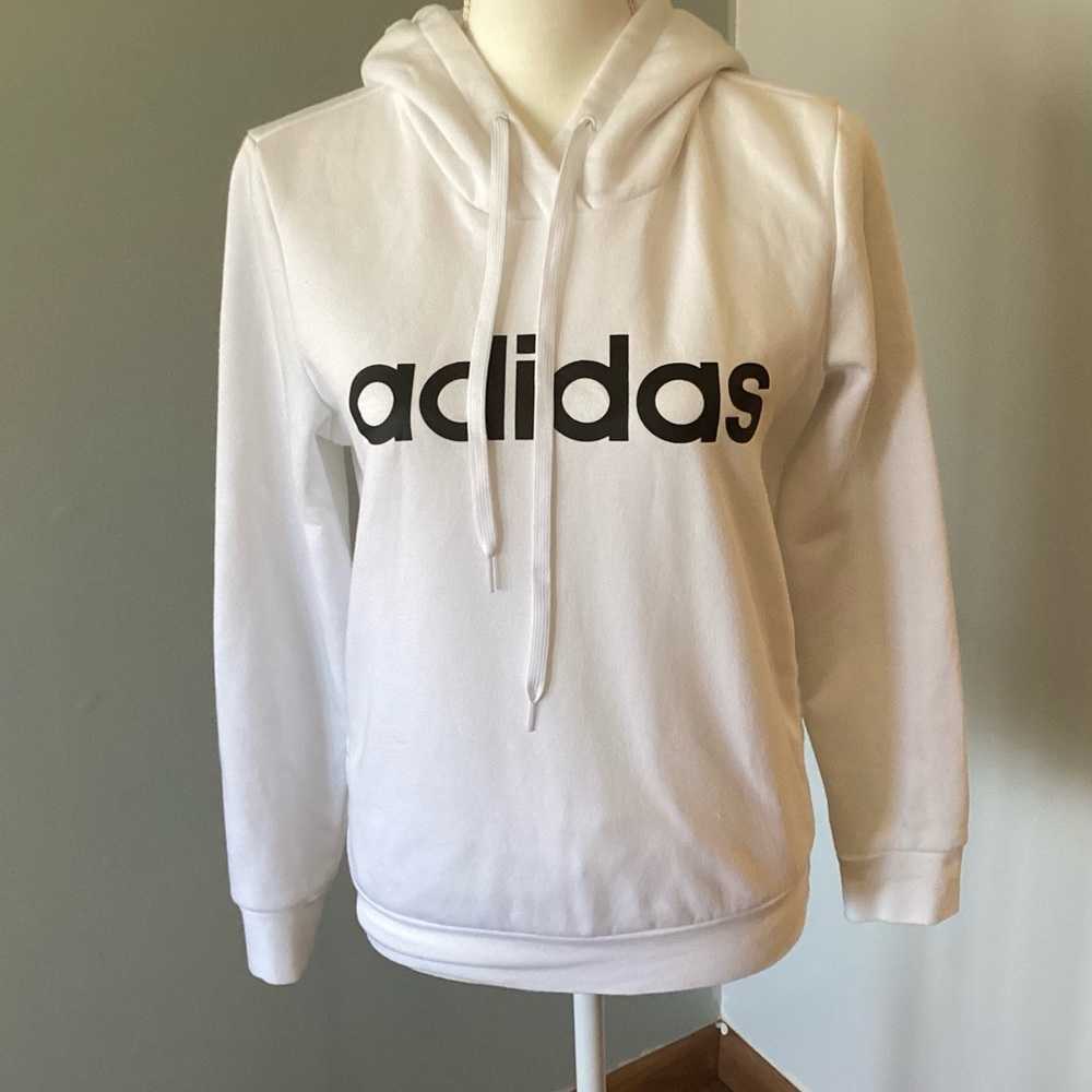 Adidas Women’s White Hoodie